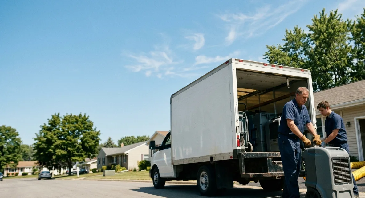 Water Damage Cleanup in Harmony, IN near me